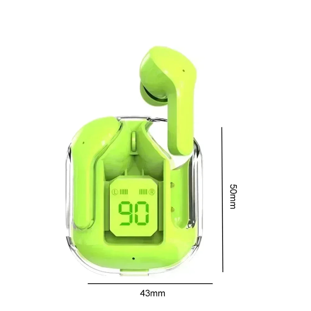 T2 Wireless Mini Earbuds LED Power Digital Display TWS Wireless Headset Stereo Sound Bluetooth Headphones