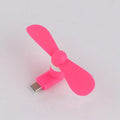 Mini Portable Type-c USB Fan 5v 1w Mobile Phone USB Gadget Fans Tester For Type-C Type C USB-C Mobile Phone Fan